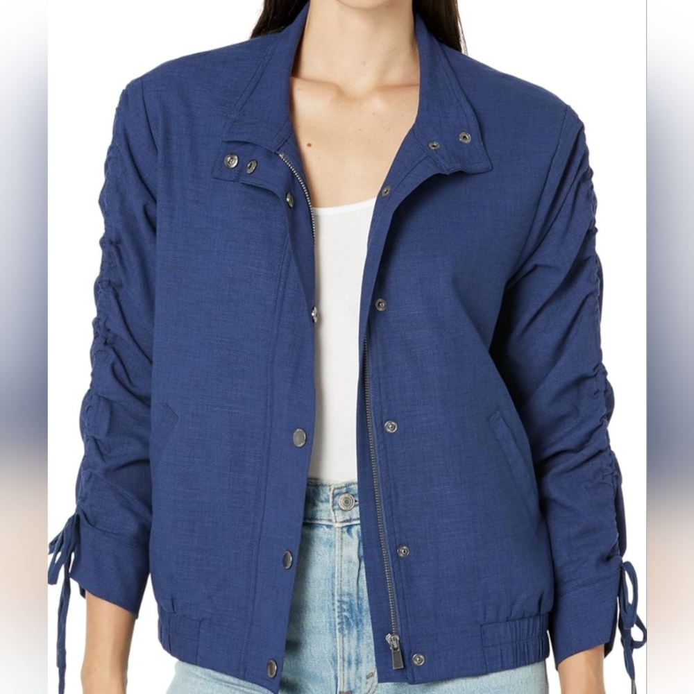 Liverpool Ruched Sleeve Jacket